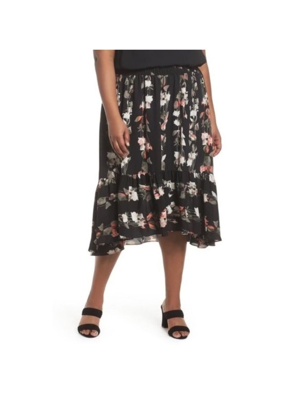 Sejour Ruffle Skirt (Plus Size)
